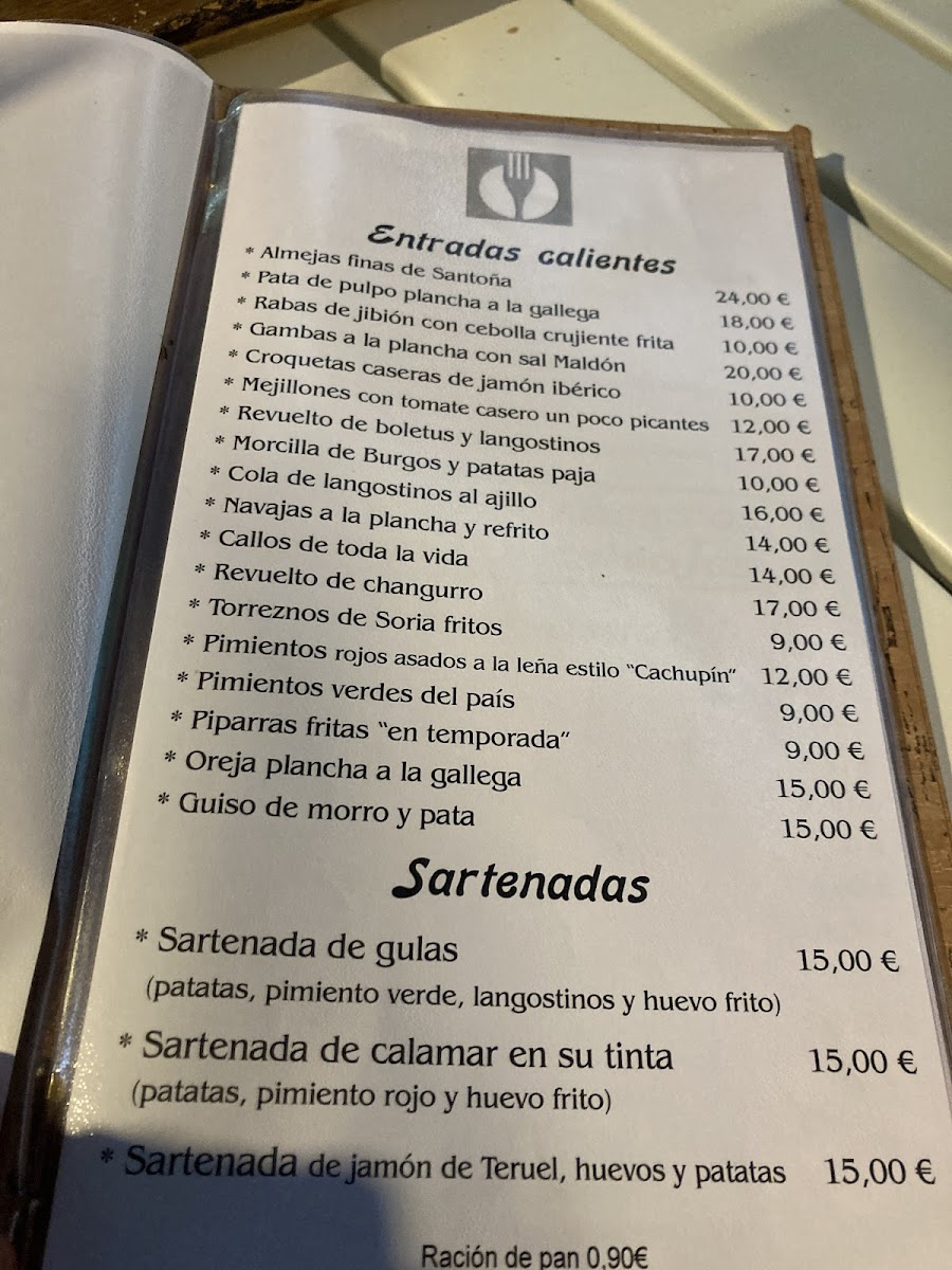 Cachupín Menu - Image 5