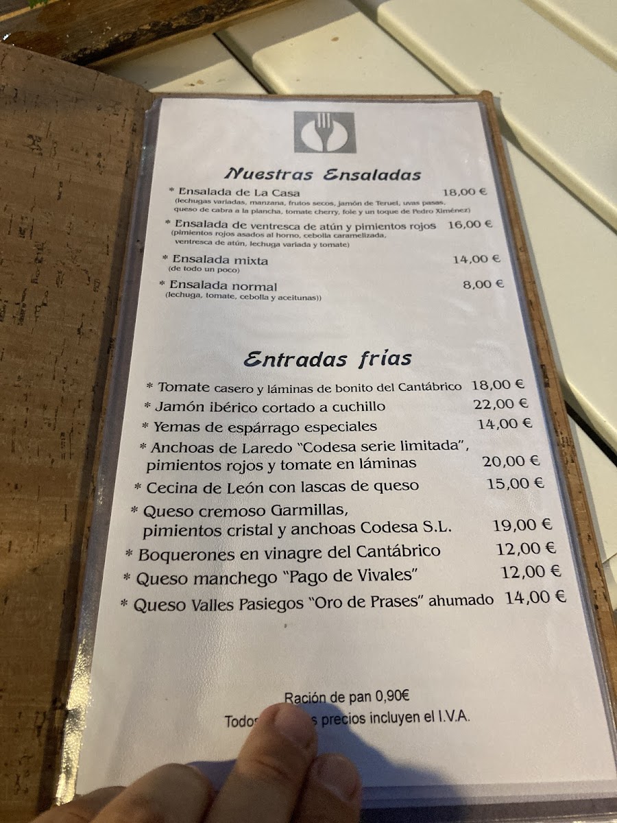 Cachupín Menu - Image 6